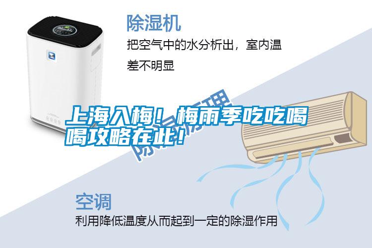 上海入梅！梅雨季吃吃喝喝攻略在此！