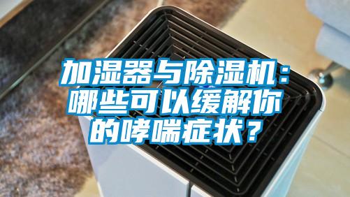 加濕器與除濕機：哪些可以緩解你的哮喘癥狀？