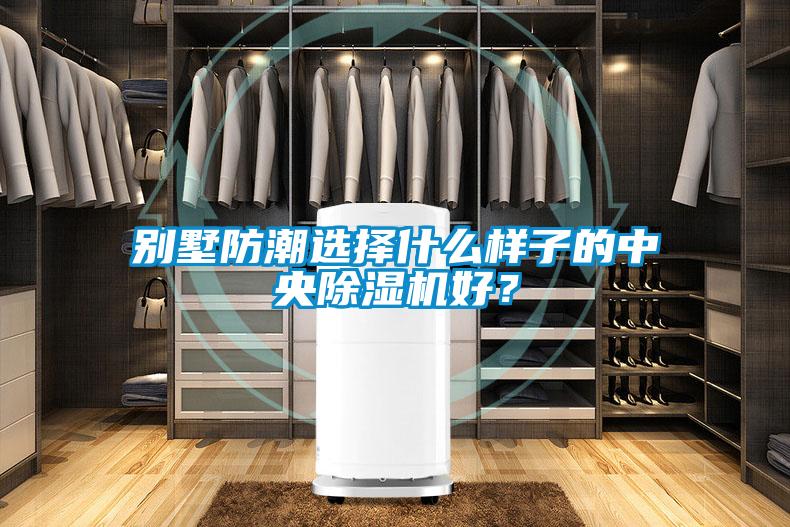 別墅防潮選擇什么樣子的中央除濕機好？