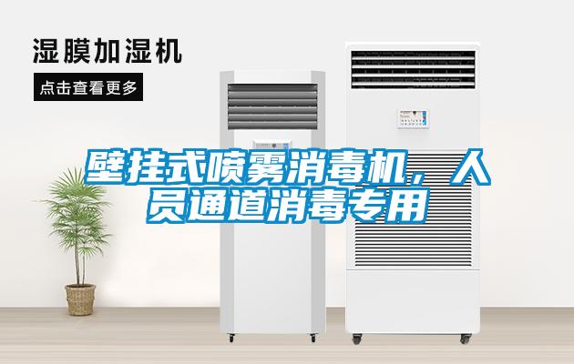 壁掛式噴霧消毒機(jī)，人員通道消毒專用
