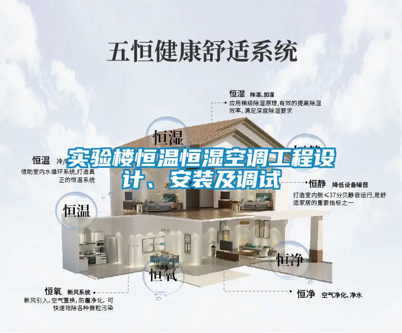 實驗樓恒溫恒濕空調工程設計、安裝及調試