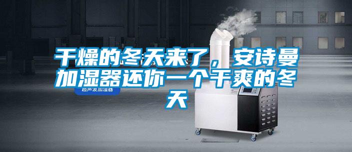 干燥的冬天來了，安詩曼加濕器還你一個干爽的冬天