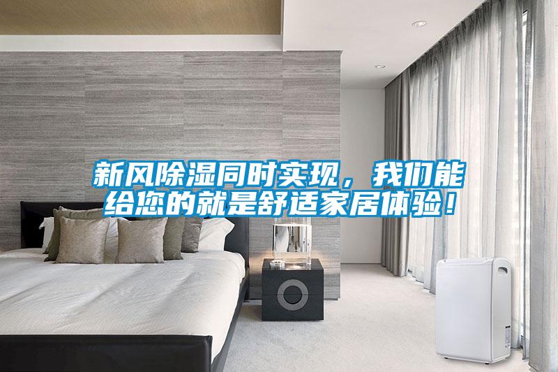 新風(fēng)除濕同時實現(xiàn)，我們能給您的就是舒適家居體驗！