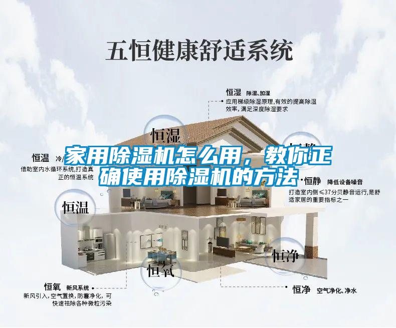 家用除濕機(jī)怎么用，教你正確使用除濕機(jī)的方法