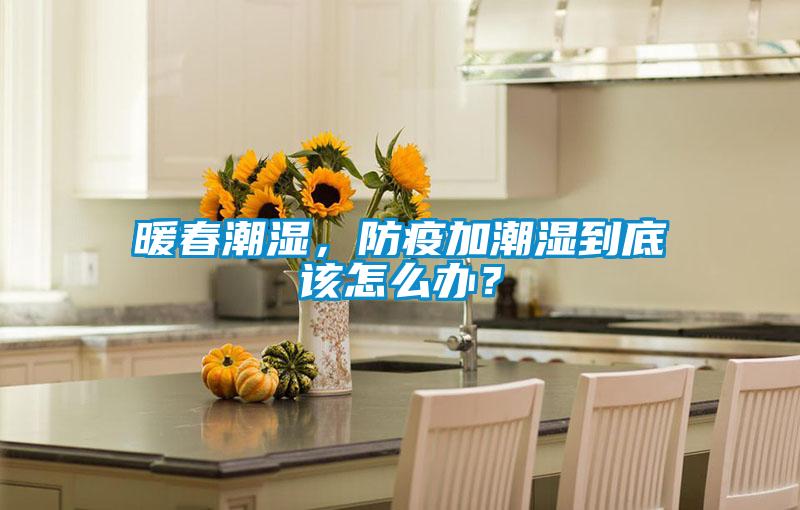 暖春潮濕，防疫加潮濕到底該怎么辦？