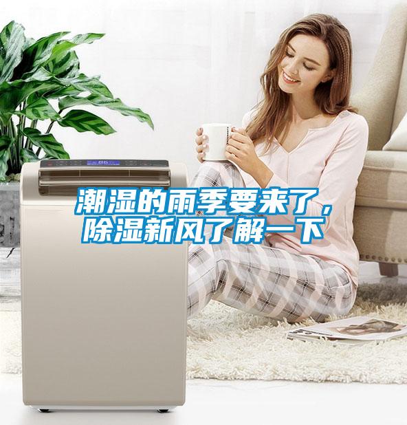 潮濕的雨季要來了，除濕新風(fēng)了解一下