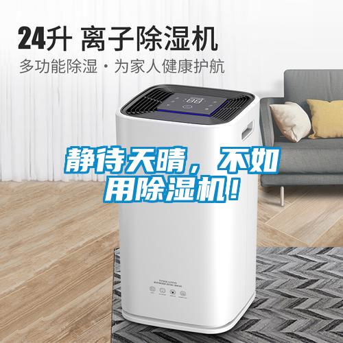 靜待天晴，不如用除濕機！