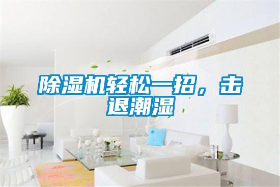 除濕機(jī)輕松一招，擊退潮濕