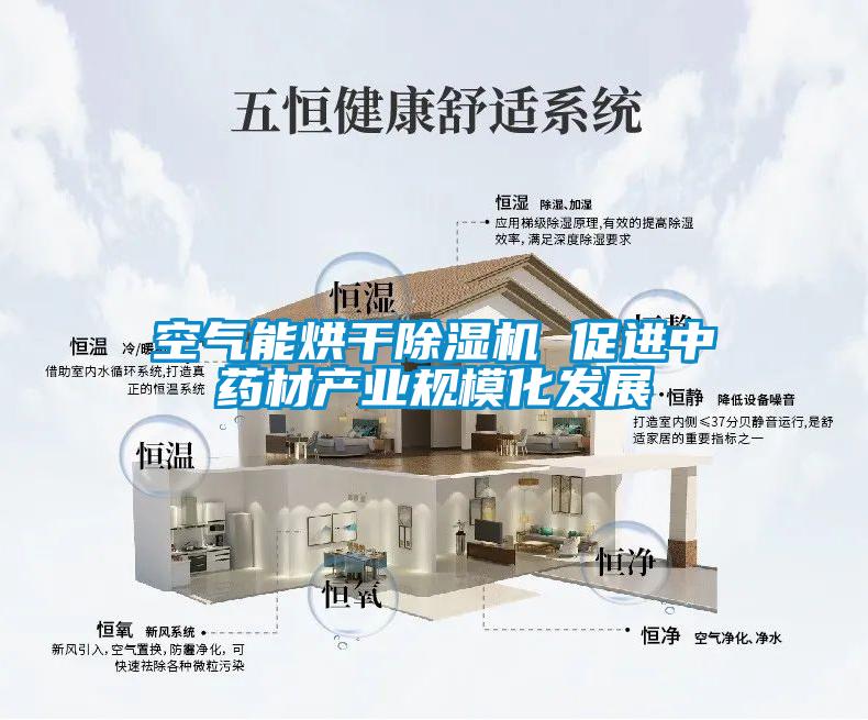 空氣能烘干除濕機 促進(jìn)中藥材產(chǎn)業(yè)規(guī)?；l(fā)展