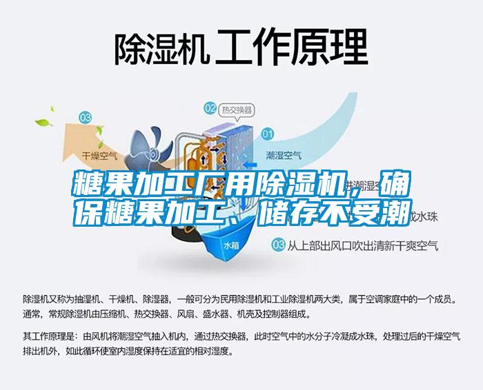 糖果加工廠用除濕機，確保糖果加工、儲存不受潮