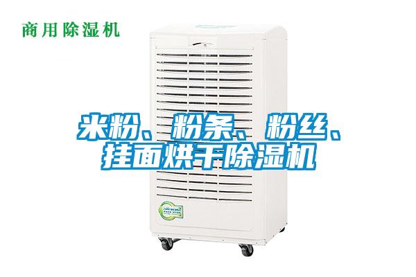 米粉、粉條、粉絲、掛面烘干除濕機