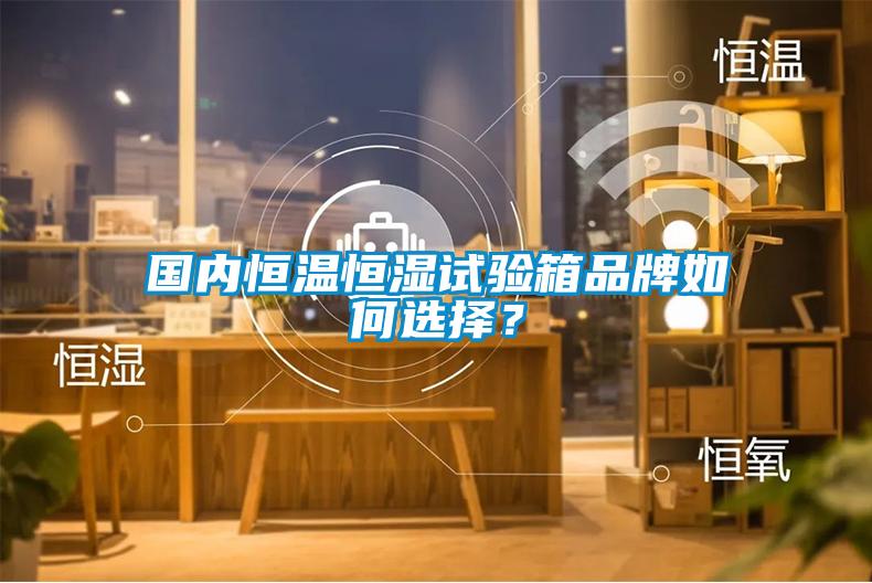 國內恒溫恒濕試驗箱品牌如何選擇？