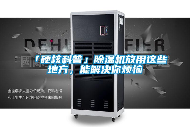 「硬核科普」除濕機放用這些地方，能解決你煩惱