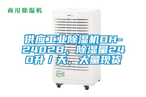供應工業除濕機DH-2402B，除濕量240升／天，大量現貨