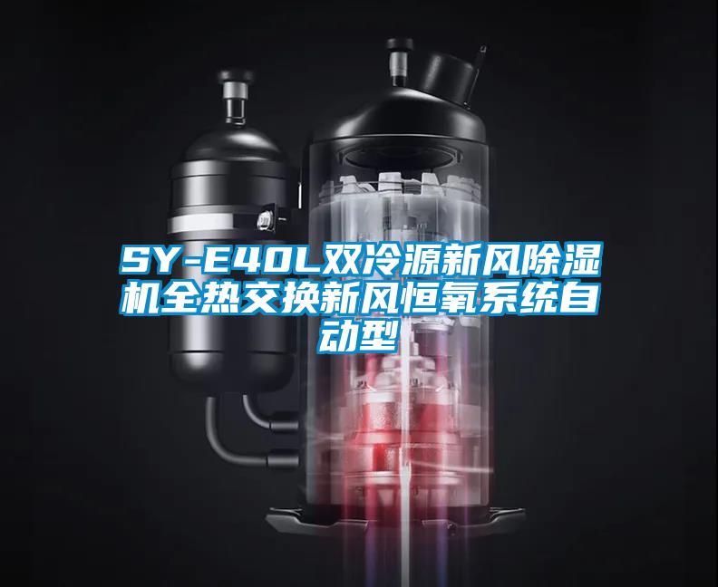 SY-E40L雙冷源新風(fēng)除濕機(jī)全熱交換新風(fēng)恒氧系統(tǒng)自動型