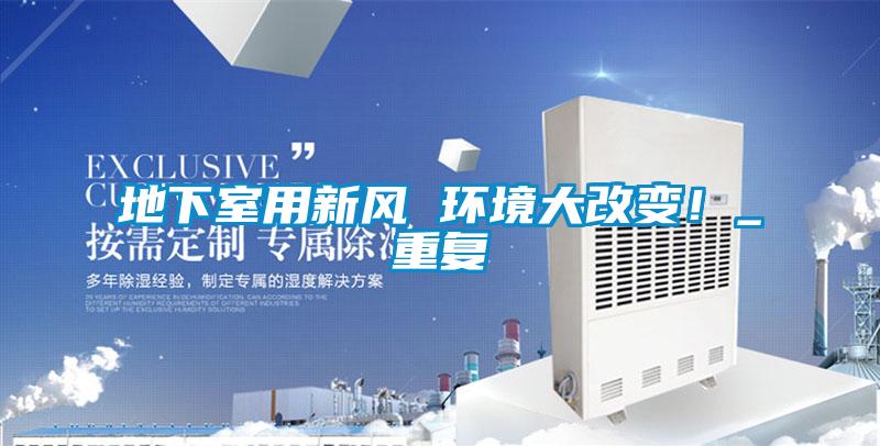 地下室用新風(fēng) 環(huán)境大改變！_重復(fù)