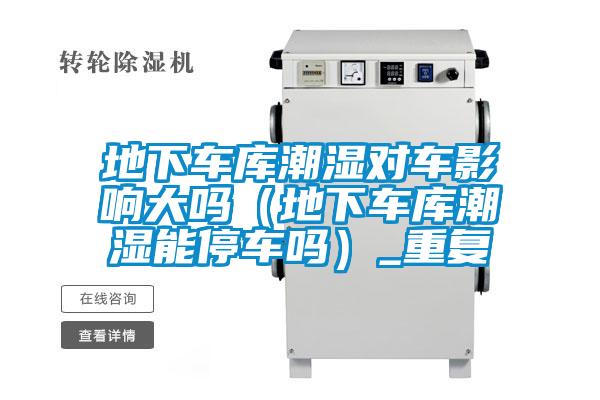 地下車庫(kù)潮濕對(duì)車影響大嗎(地下車庫(kù)潮濕能停車嗎)_重復(fù)