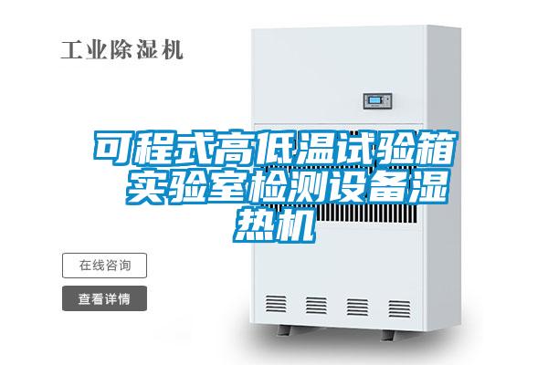 可程式高低溫試驗箱 實驗室檢測設備濕熱機