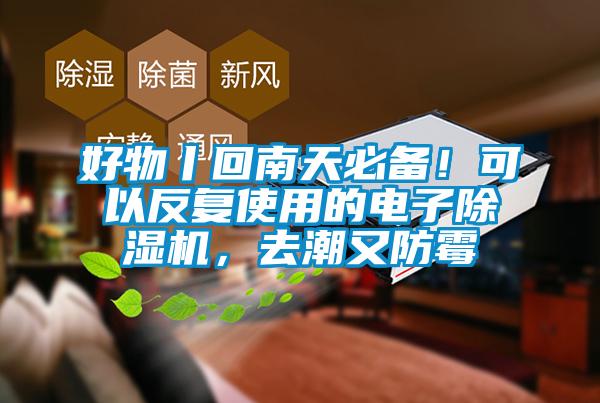 好物丨回南天必備!可以反復使用的電子除濕機,去潮又防霉