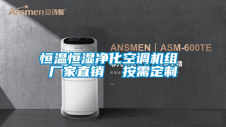 恒溫恒濕凈化空調(diào)機(jī)組 廠家直銷 按需定制