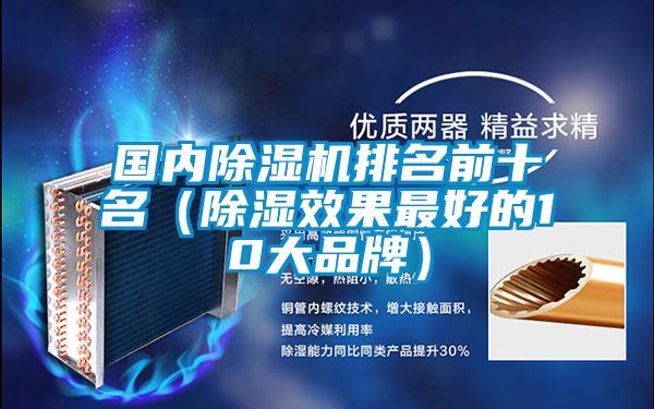 國內除濕機排名前十名（除濕效果最好的10大品牌）