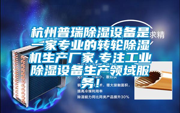 杭州普瑞除濕設(shè)備是一家專業(yè)的轉(zhuǎn)輪除濕機生產(chǎn)廠家,專注工業(yè)除濕設(shè)備生產(chǎn)領(lǐng)域服務！