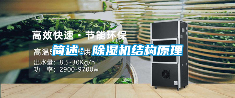 簡述：除濕機結(jié)構(gòu)原理