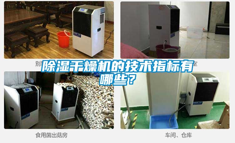 除濕干燥機的技術指標有哪些？