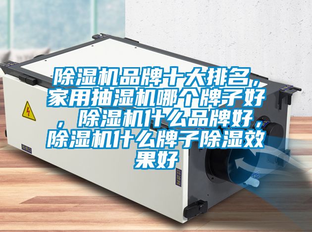 除濕機品牌十大排名，家用抽濕機哪個牌子好，除濕機什么品牌好，除濕機什么牌子除濕效果好