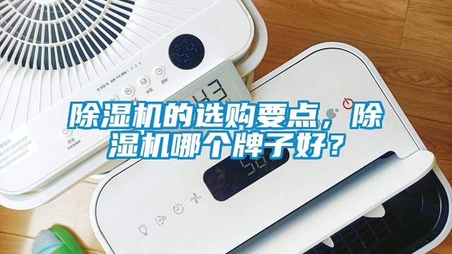 除濕機的選購要點，除濕機哪個牌子好？
