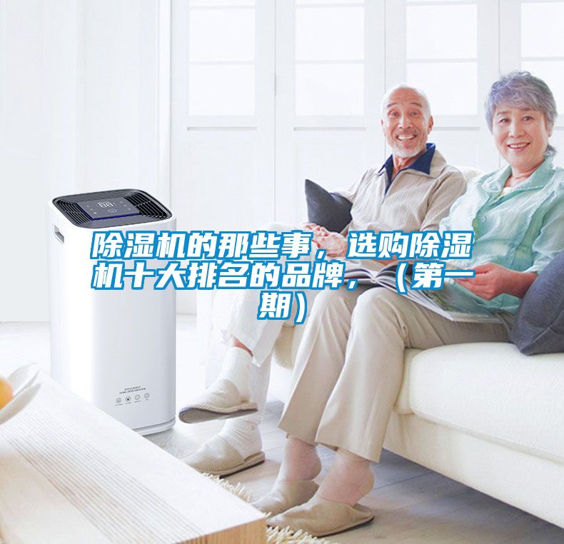 除濕機的那些事，選購除濕機十大排名的品牌，（第一期）