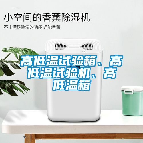 高低溫試驗(yàn)箱、高低溫試驗(yàn)機(jī)、高低溫箱